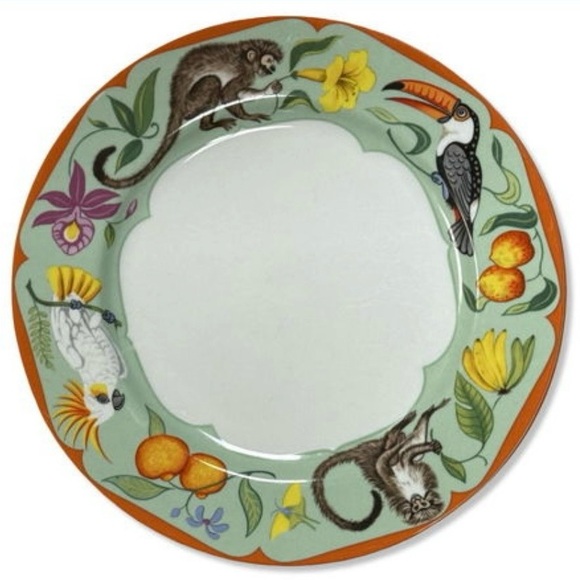 Lynn Chase Other - Two Lynn Chase Monkey Business Dinner Plates
